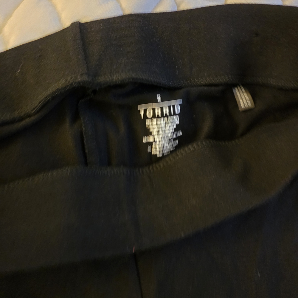 Torrid Classic Black Trousers